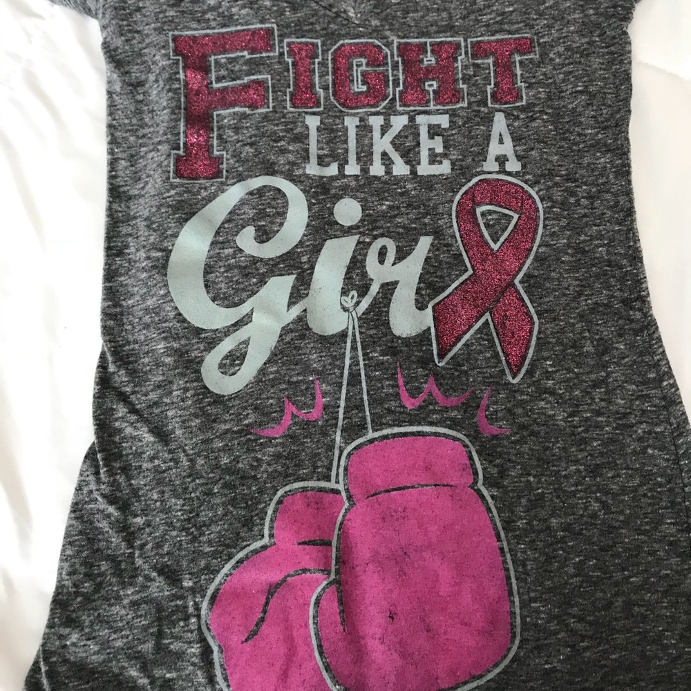 Fight like a girl t shirt